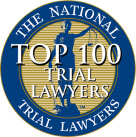 top 100 trial lawyers award logo