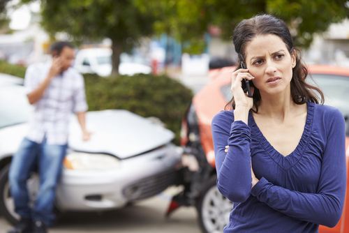 Car accident with an uninsured motorist.
