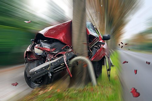 Aggressive driving accident