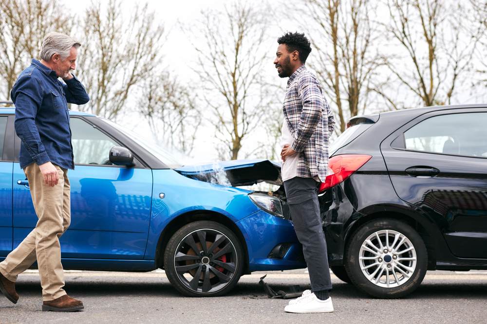 Rear-end collision