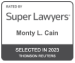 Super Lawyers Badge 2023