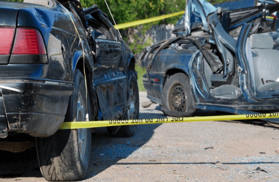 Accidente de auto en Oklahoma City