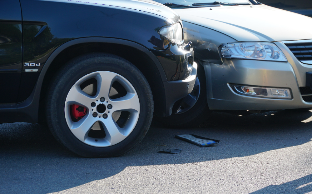 car accident scene