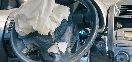 deployed airbag