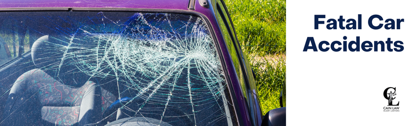 branded with background image of car with broken windshield