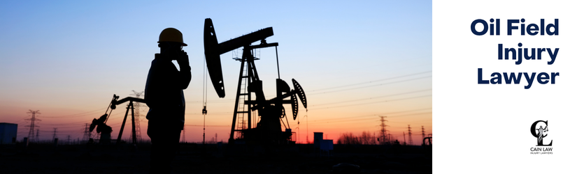 branded with background image of oil field