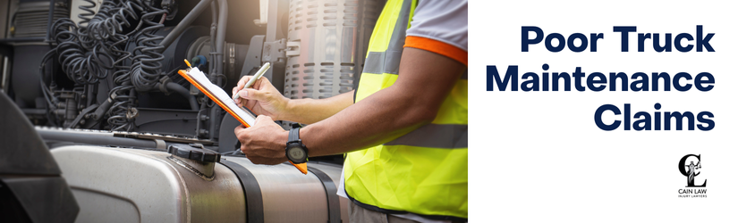 branded with image of mechanic looking over truck