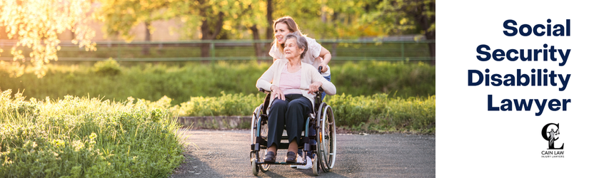 branded with image of caretaker and elderly in wheelchair