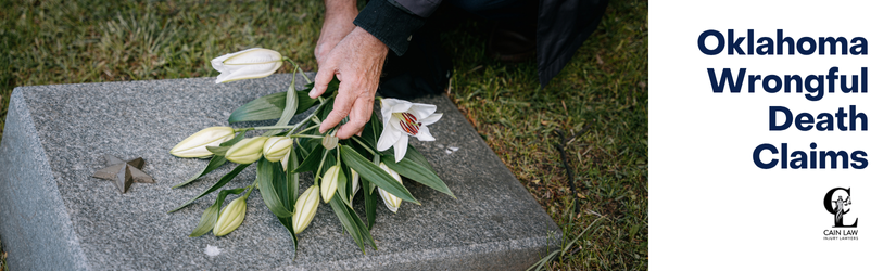 branded with image of flowers on grave