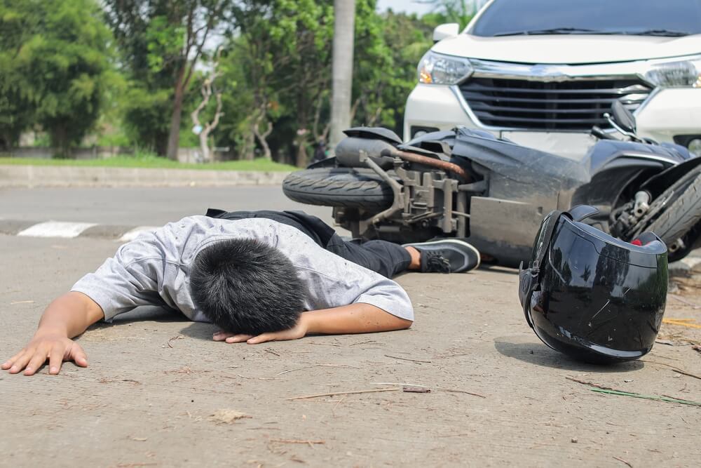 low-speed motorcycle accident injuries in OKC